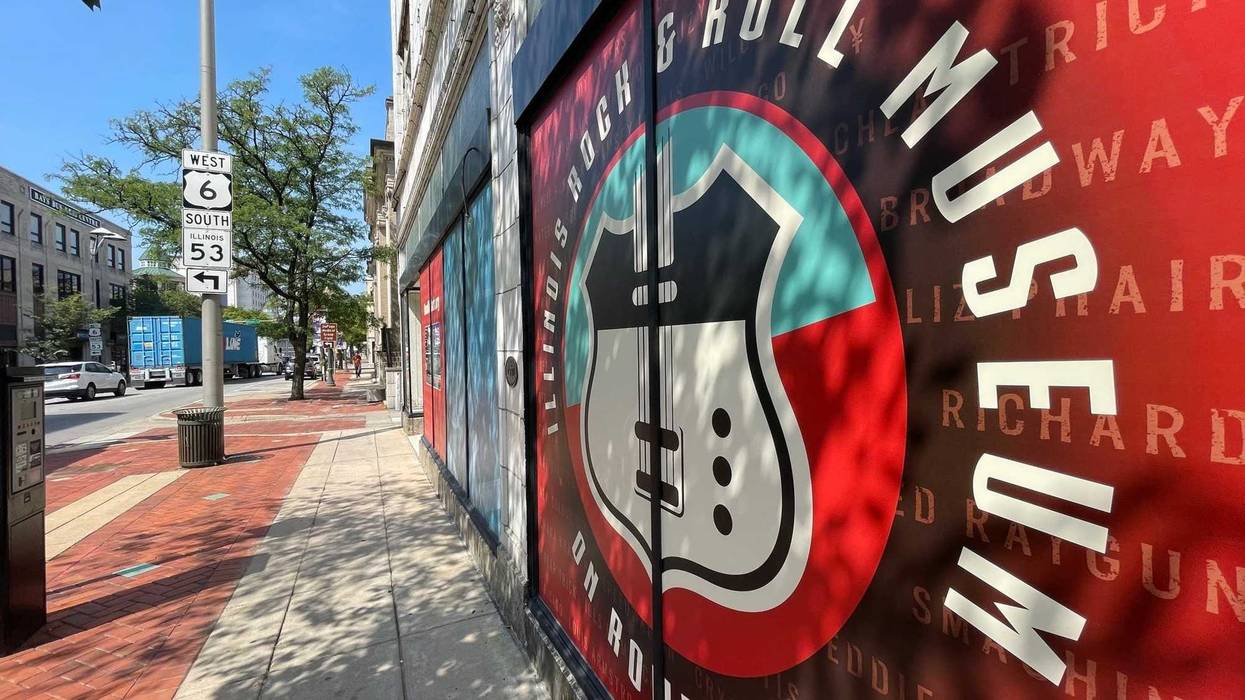 The Illinois Rock & Roll Museum on Route 66 in Joliet