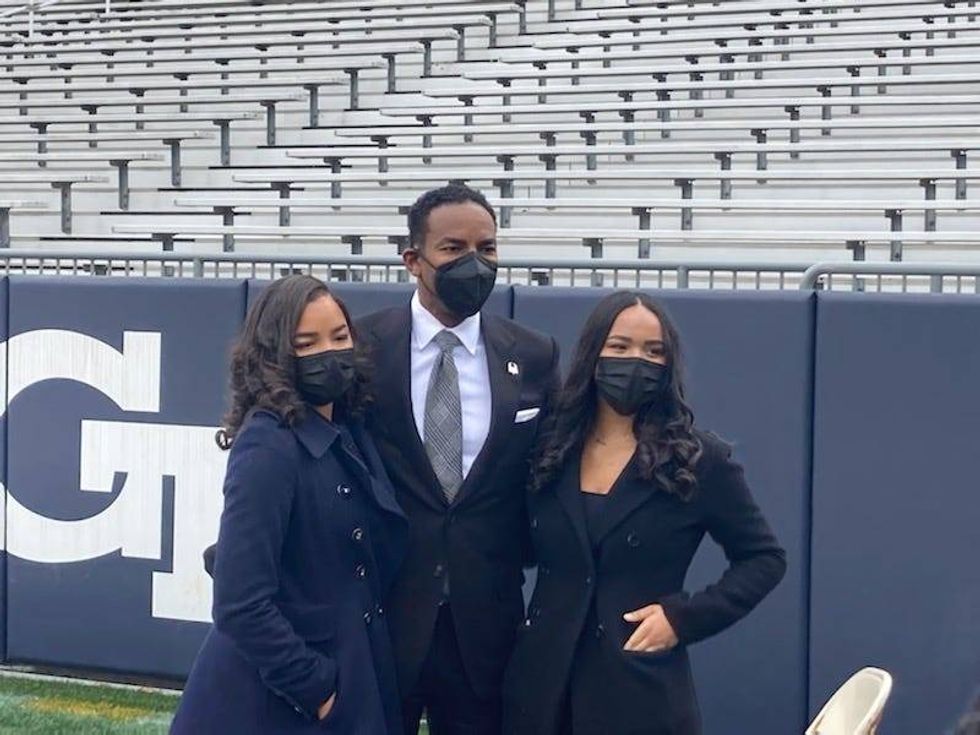 The Inauguration is being held at Dickens