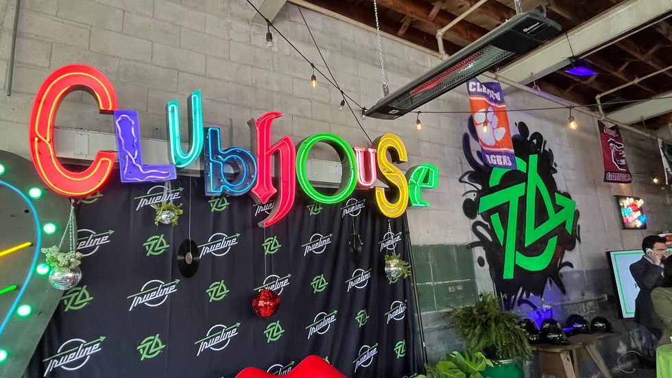 The incomplete "Clubhouse" space at Trueline Greenville