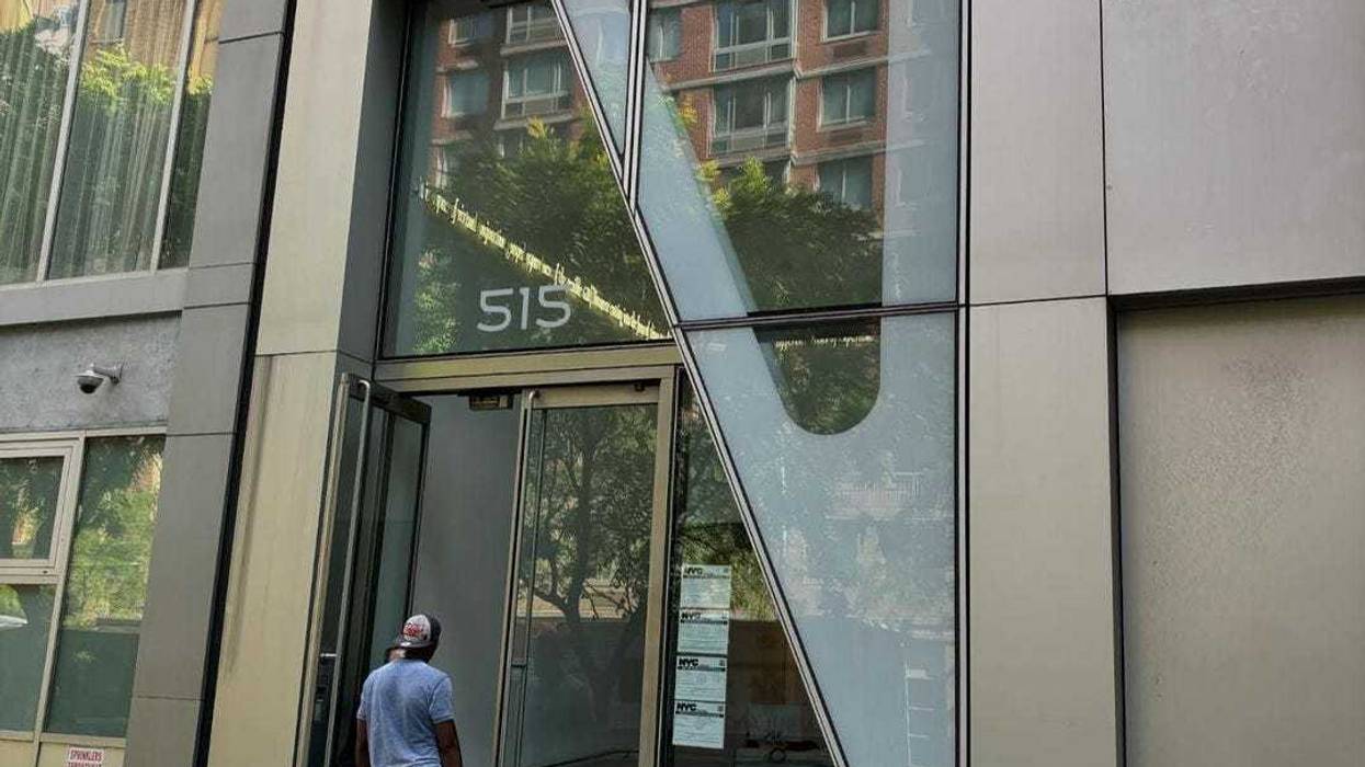 The infant was found outside High Line 23, a high-end residential building on West 23rd Street