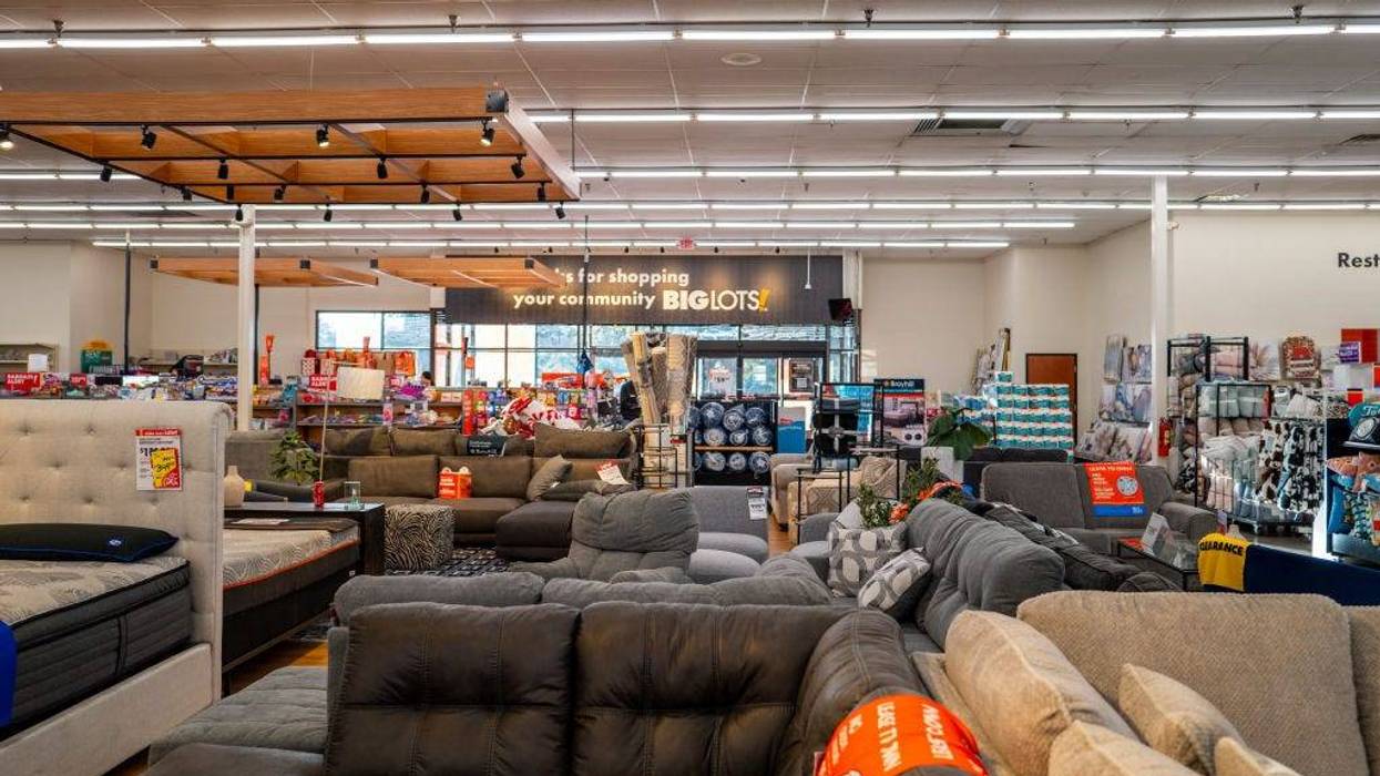 The inside of a Big Lots store