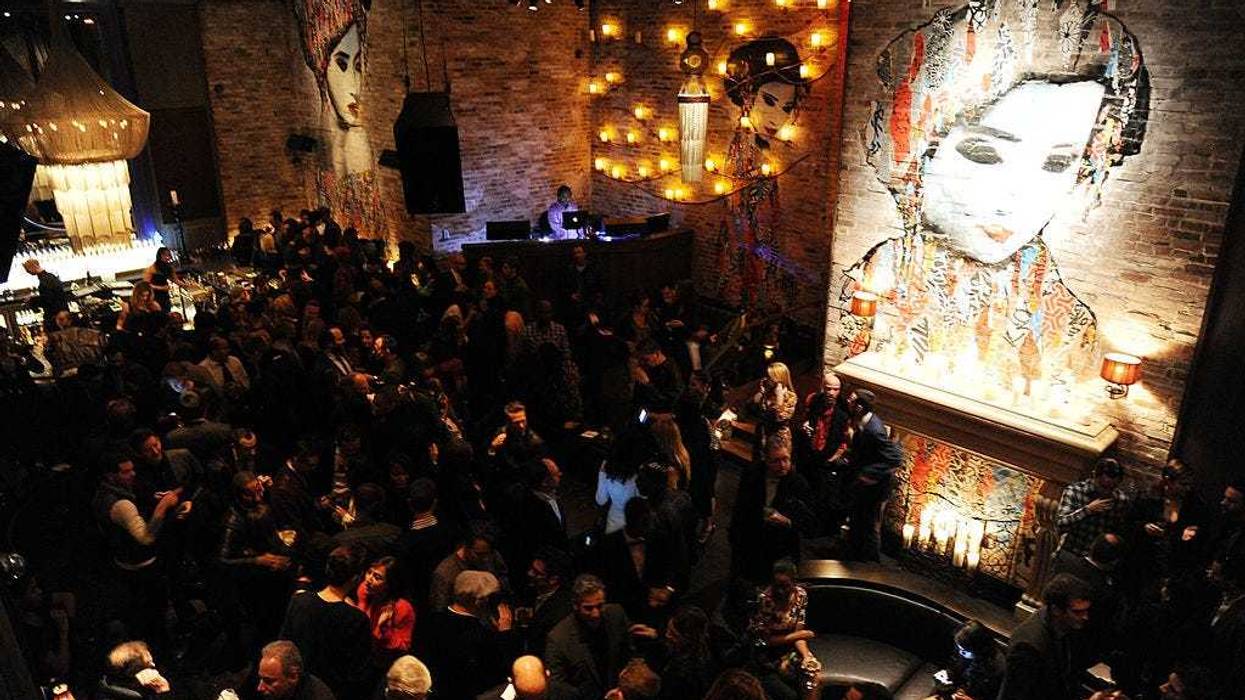 The interior of TAO Downtown.