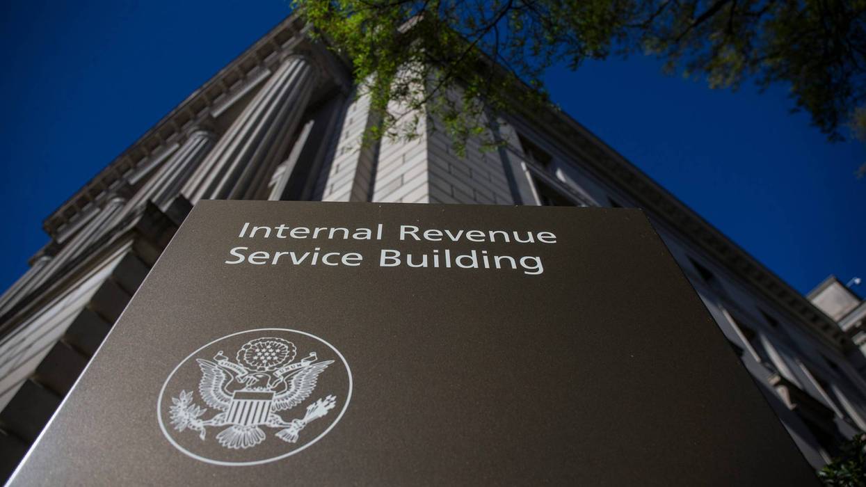 The Internal Revenue Service (IRS) building.
