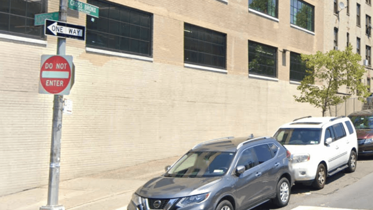The intersection of Grand Concourse and East Tremont Avenue where a DOC officer fatally shot an 18-year-old boy on ThursdayThe intersection of Grand Concourse and East Tremont Avenue where a DOC officer fatally shot an 18-year-old boy on Thursday