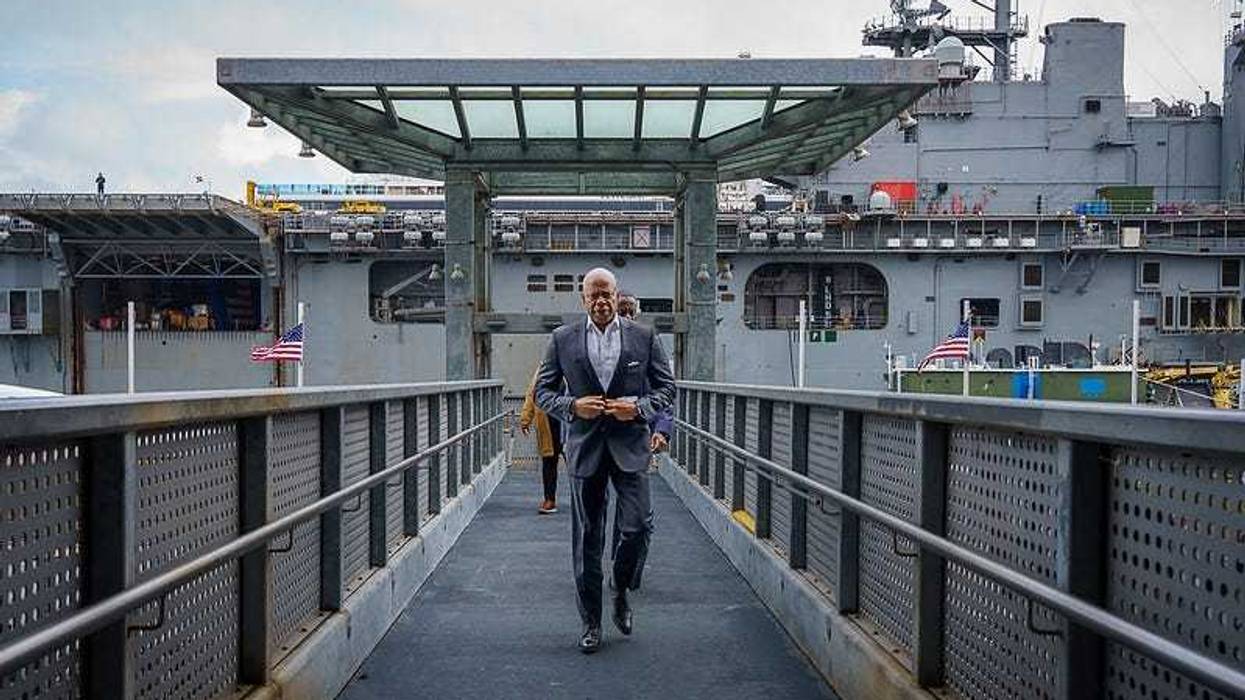 The Intrepid Sea, Air & Space Museum’s annual Memorial Day commemoration ceremony on Monday, May 27, 2024.