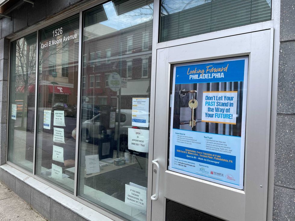 The JEVS office at 1526 Cecil B. Moore Avenue