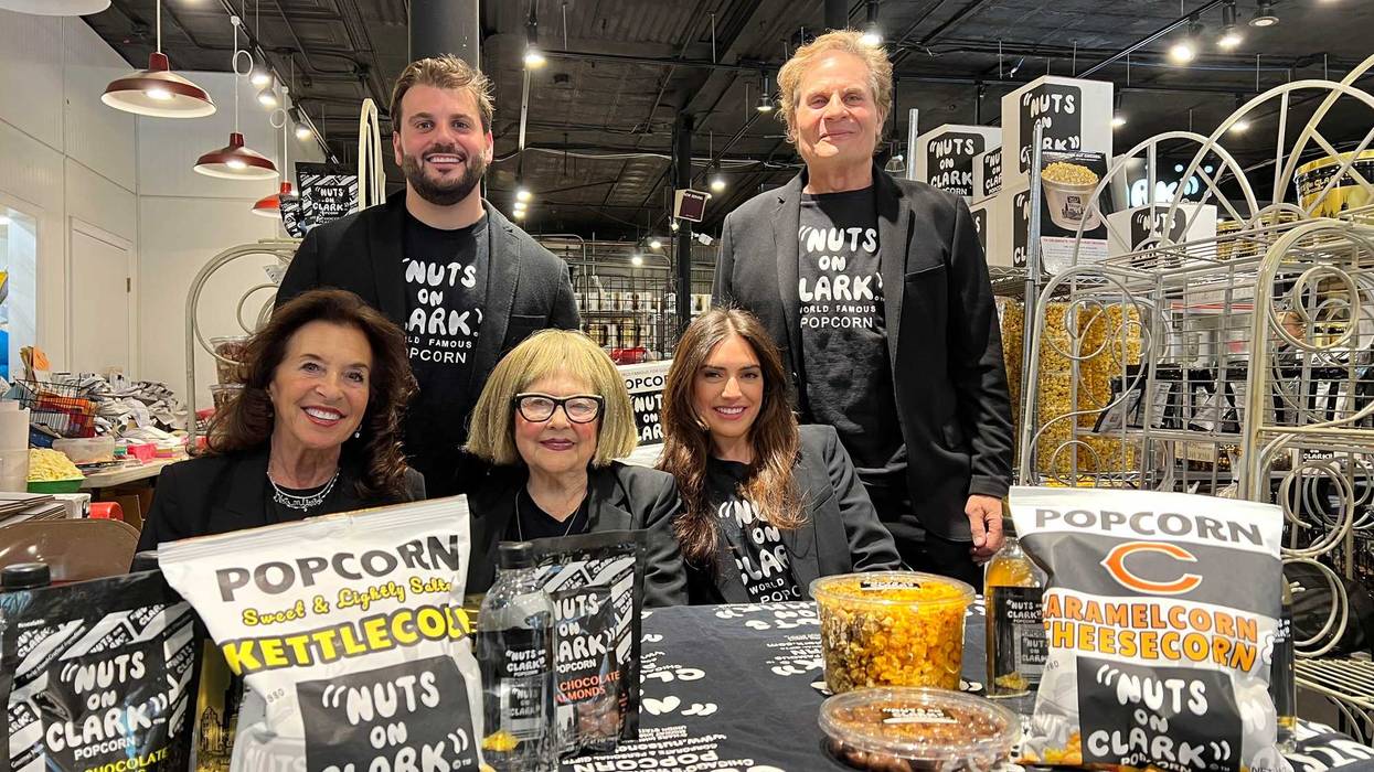 The Kenney family seated left to right: Carla, Estelle, Carly; standing left to right Zach and Robert Kenney
