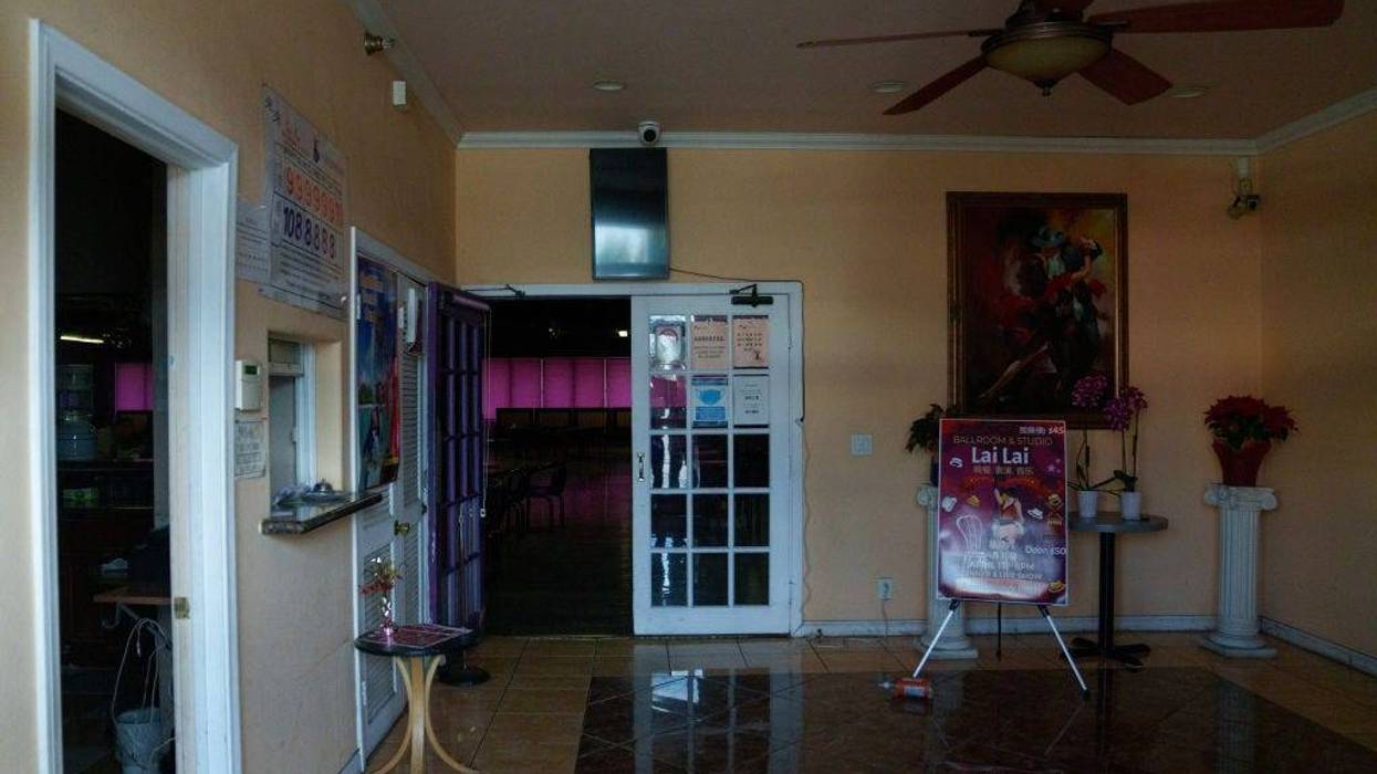 The Lai Lai Ballroom and Studio near the site of a deadly shooting on January 22, 2023 in Alhambra, California. 10 people were killed and 10 more were injured at a dance studio in Monterey Park near a Lunar New Year celebration on Saturday night.
