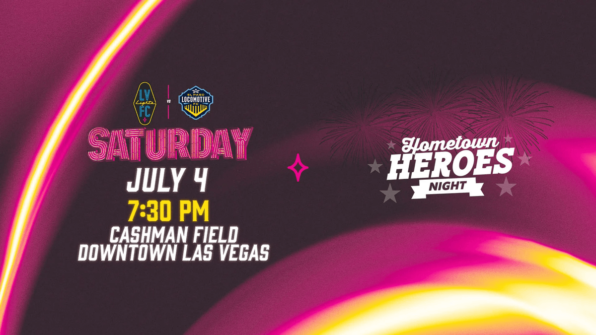 Las Vegas Lights vs. El Paso Locomotive Tickets!
