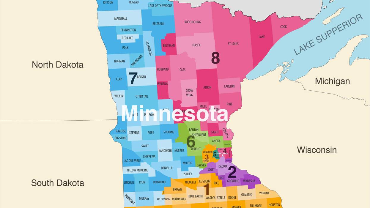 The latest results in Minnesota's eight Congressional races.