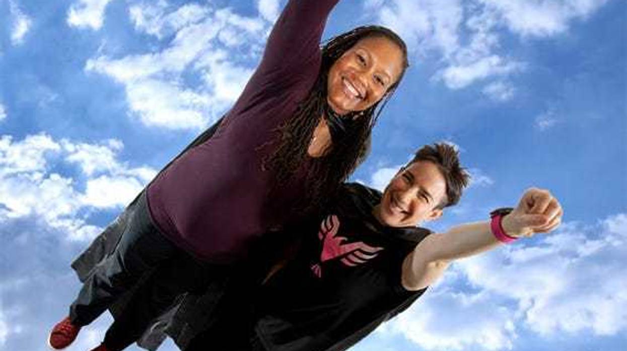 The League of “VetaHumanz” is led by Dr. Sandra San Miguel, known as Pink Phoenix