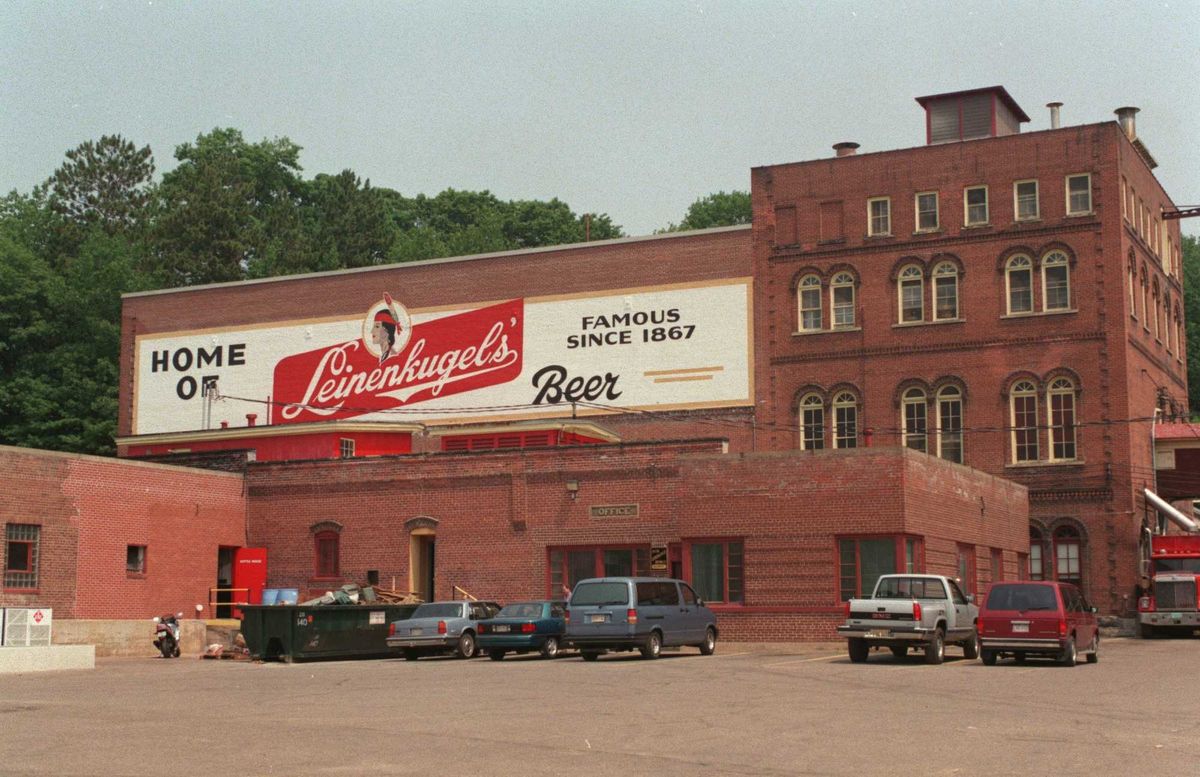 The Leinenkugel Brewery brew house in Chippewa Falls, Wisconsin.