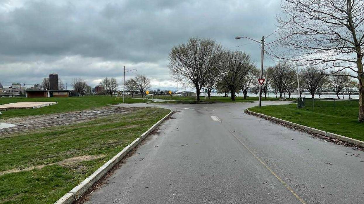 The location for Ralph C. Wilson Jr. Centennial Park in Buffalo, N.Y. (WBEN) 05/03/2023