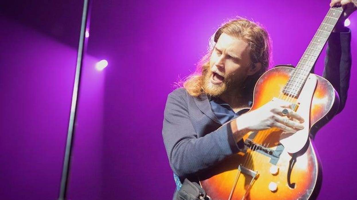 The Lumineers perform live in concert at the 93XRT Holiday Jam.