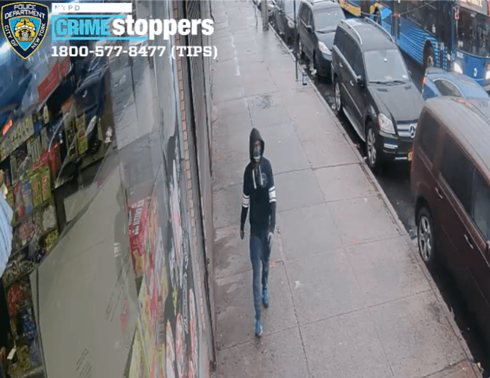 The male grabbed or attempted to grab the rear-ends of three teens and a woman between 8:20 a.m. and 8:40 a.m., police said