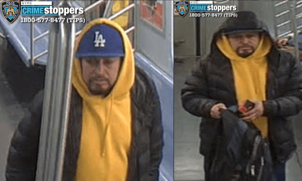 The male suspect who