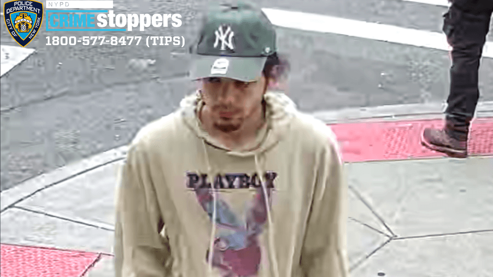 The man is unknown to the woman, police said