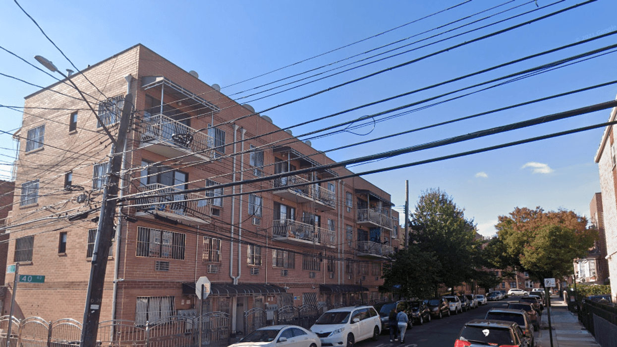 The man was found by his roommate at their fourth-floor apartment on 40th Road in Corona, Queens, on Tuesday, police said