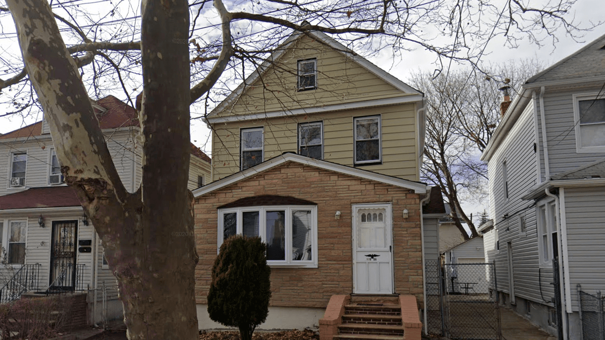 The man was shot in front of 110-08 202nd St. in St. Albans on Sunday.