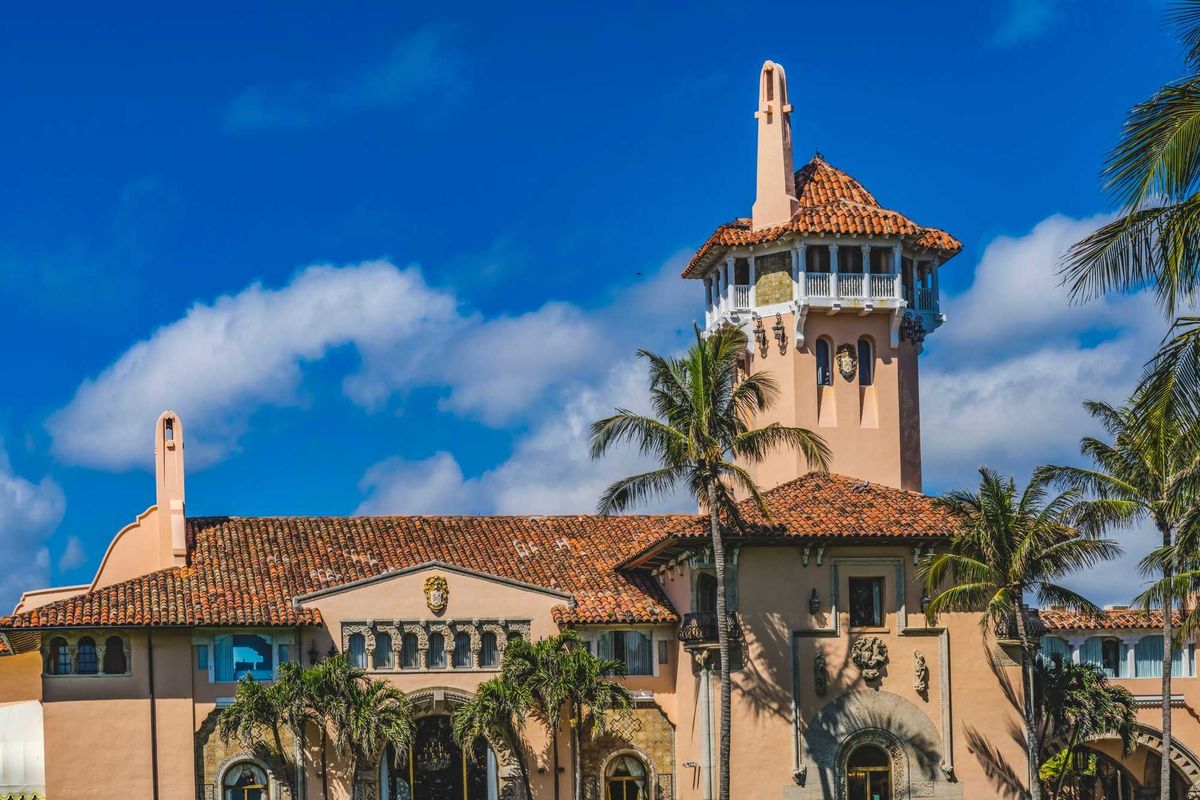 The Mar-A-Lago estate in Florida.