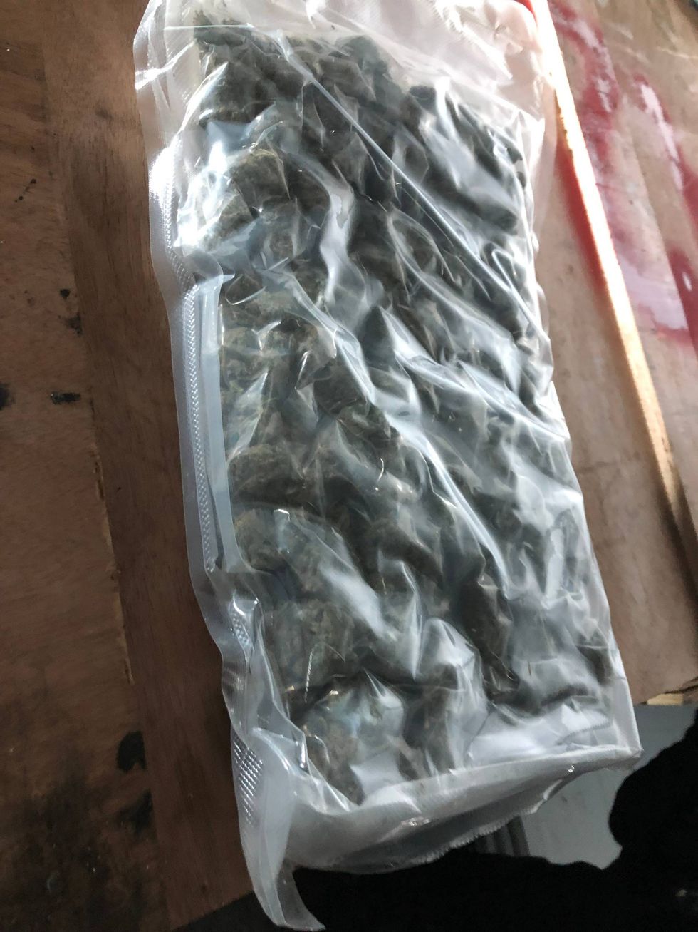 the marijuana seized