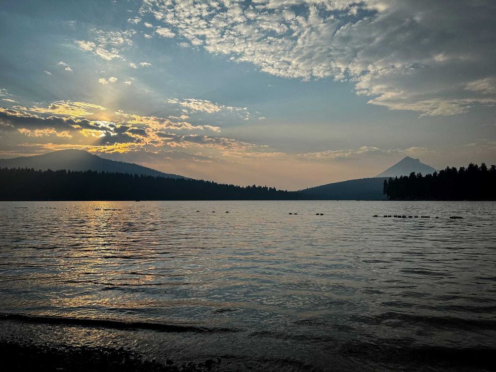 The massive Lake of the Woods, which makes up the most northern part of the continental U.S. where Minnesota meets Manitoba and Ontario, Canada.