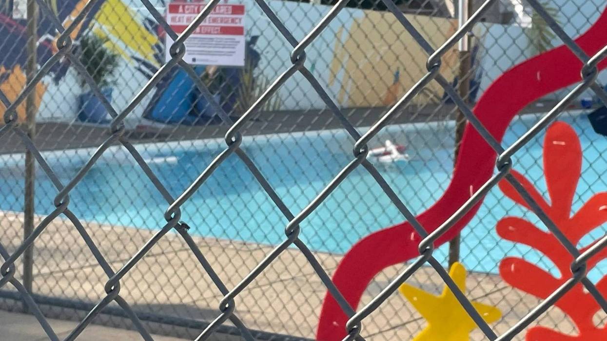 The McVeigh Recreation Center pool.