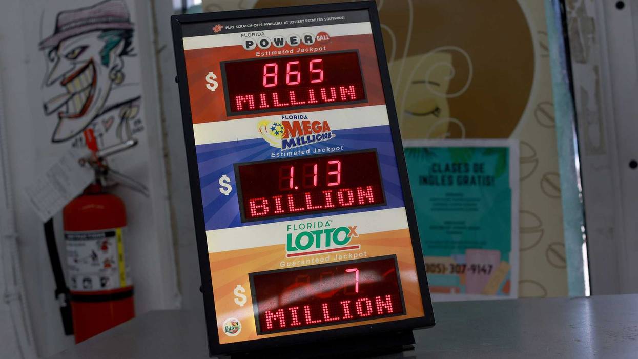 The Mega Millions jackpot reached $1.13 billion.