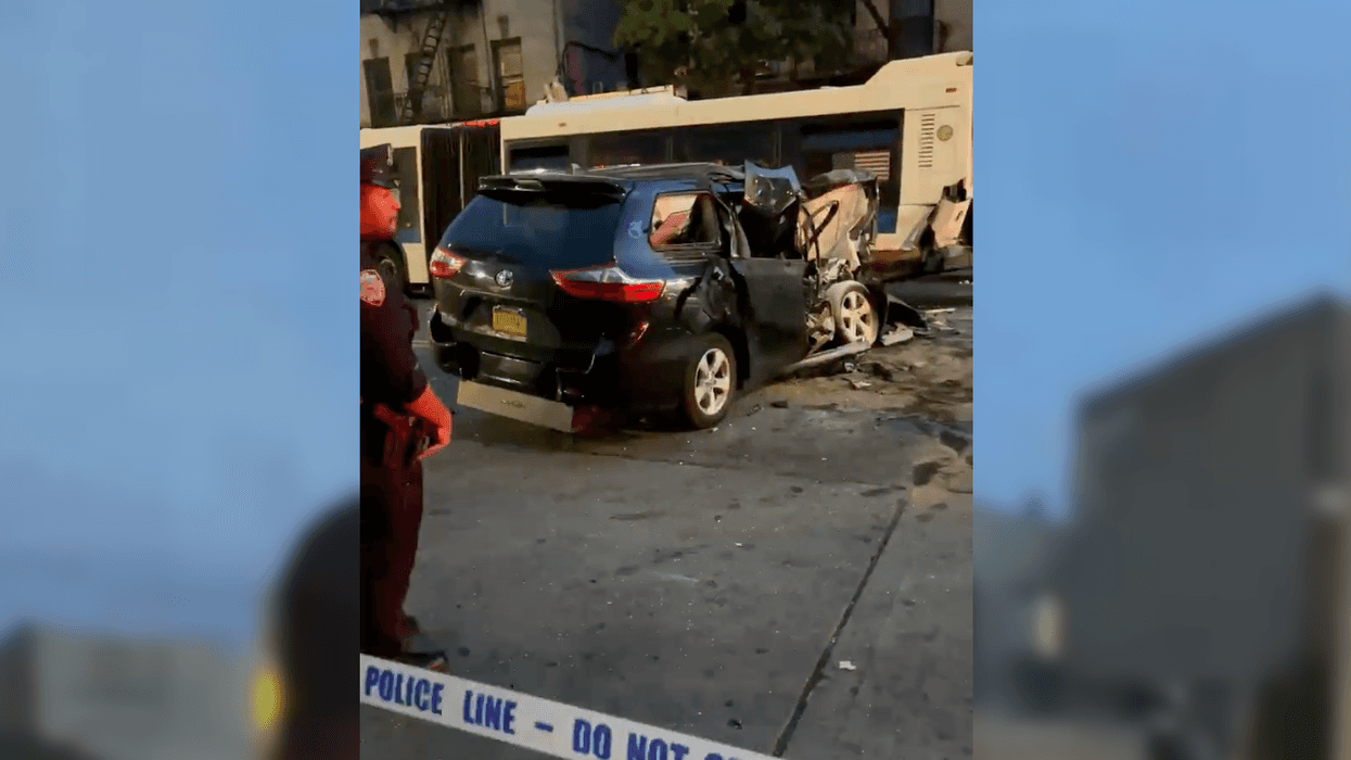 The minivan driver was said to be in the worst shape after the crash, but everyone is expected to survive