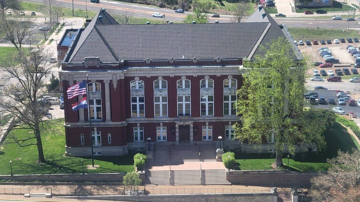 The Missouri Supreme Court building in Jefferson City on April 4, 2024.
