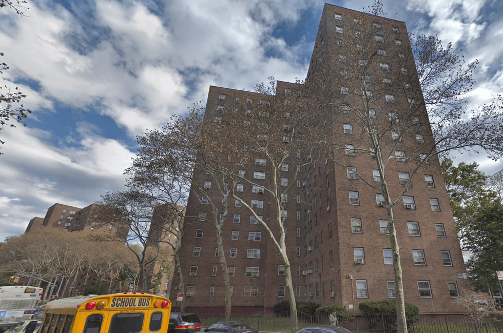 The mom and toddler were attacked at 2155 Madison Ave. on Sunday morning