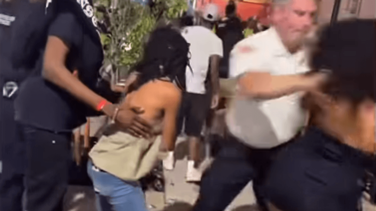 WATCH: Buffalo deputy police commissioner allegedly shoves woman