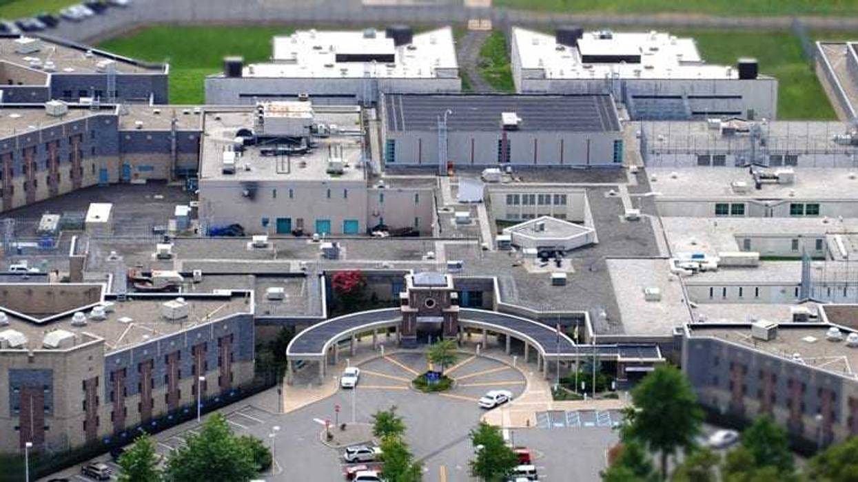 The Monmouth County Correctional Institution, where a Monmouth County Sherriff's Office detective is being held after being charged with sending a minor a nude photo of himself.