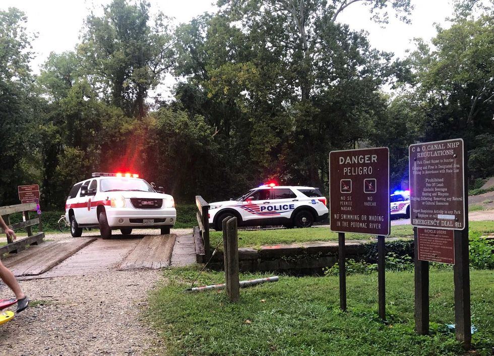 The Montgomery County Fire and Rescue Services respond to kayak incident on Sept. 17.