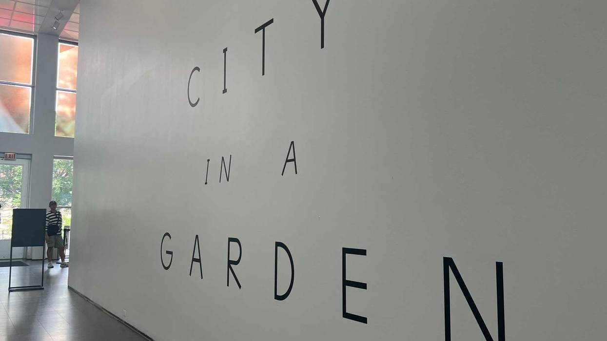 The Museum of Contemporary Art's newest exhibit "City in a Garden: Queer Art and Activism in Chicago" opened Saturday. It highlight's Chicago's role in the story of queer art and activism.