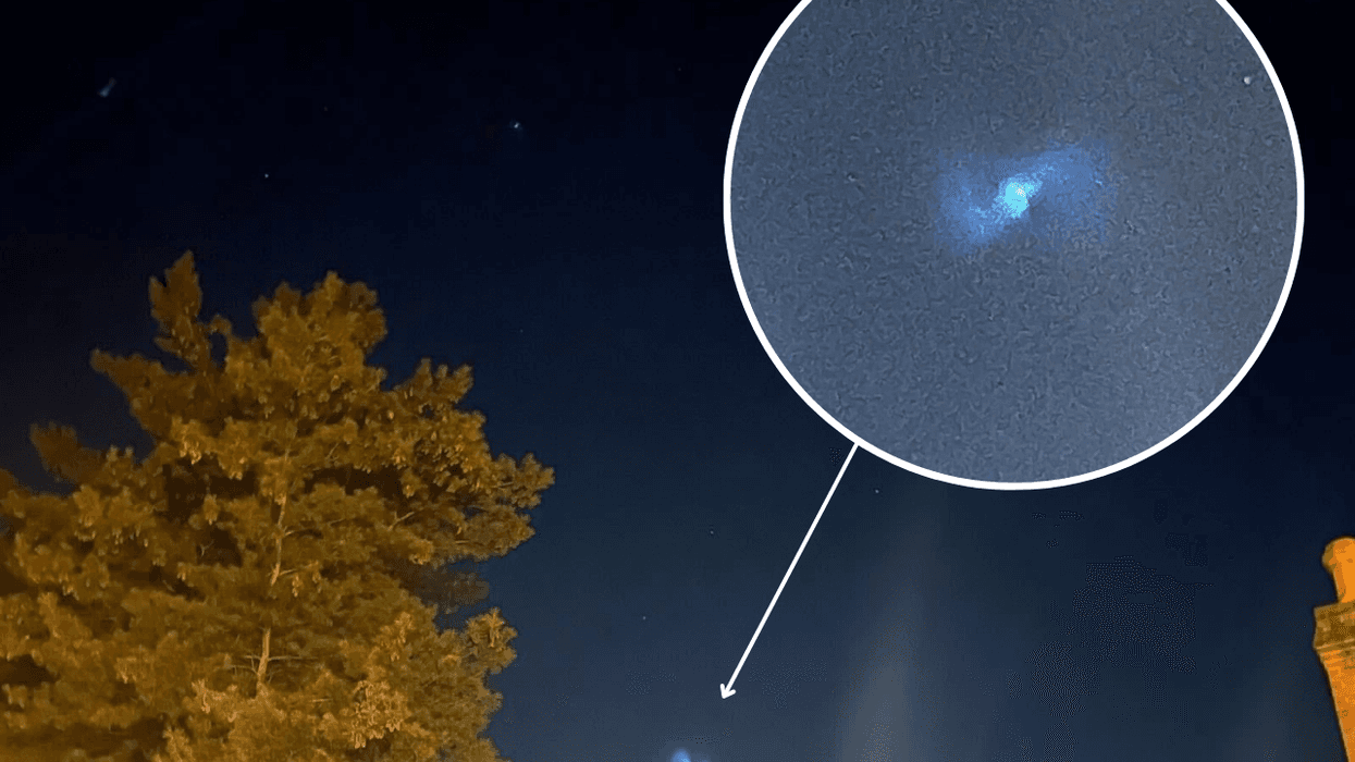 The mystery object—which turned out to be a recently launched satellite—was seen over Bergen County and a swath of the East Coast