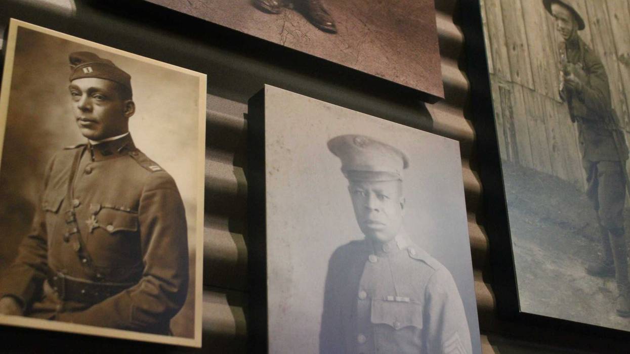 The National Museum of African American History and Culture debuted a new exhibit showcasing the history of black service men and women during World War I
