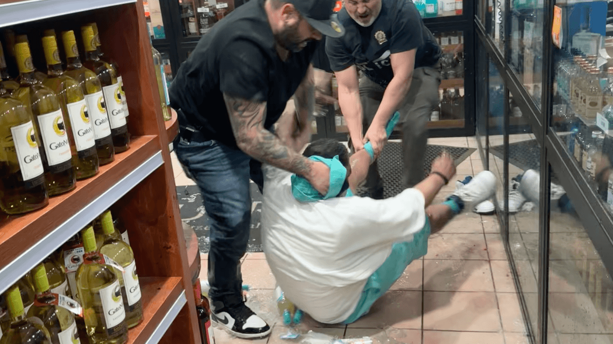 Two NYPD officers on modified duty as NYPD investigates video of violent arrest at Brooklyn liquor store