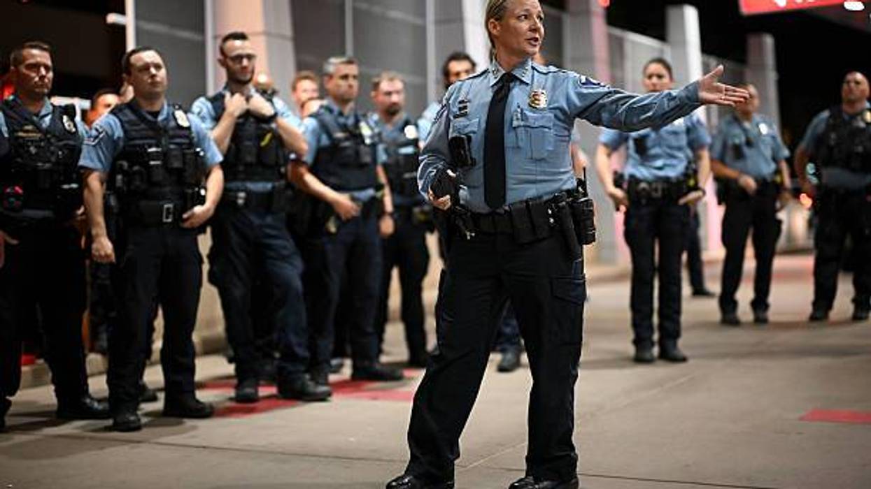New acting police chief in Minneapolis, Katie Blackwell, makes her first public statement
