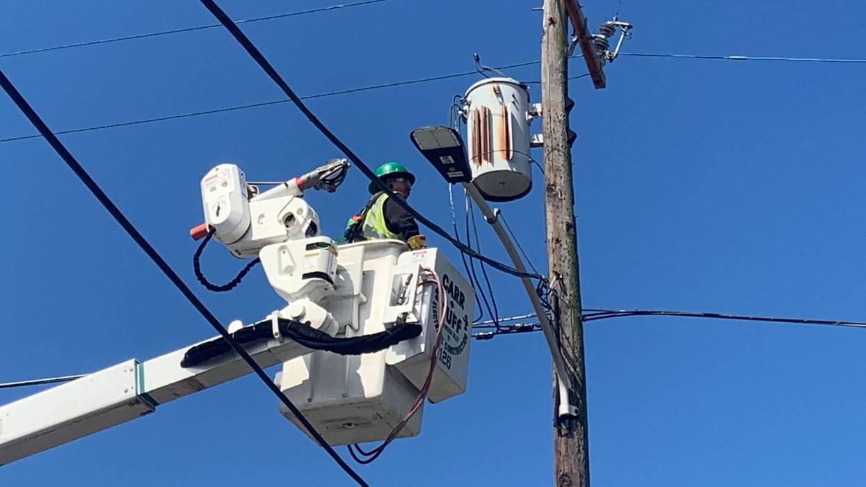 The new fixtures can be dimmed or brightened. And, the system will provide instant outage updates.