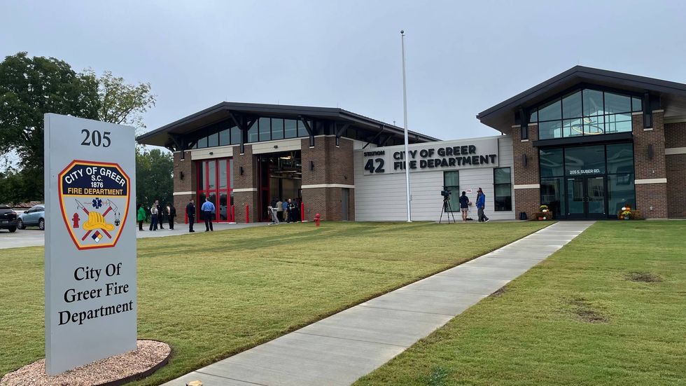 The new Greer Fire Department location