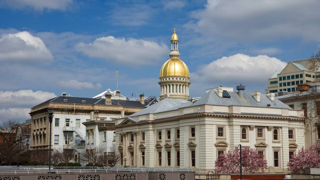 The New Jersey State Capitol.