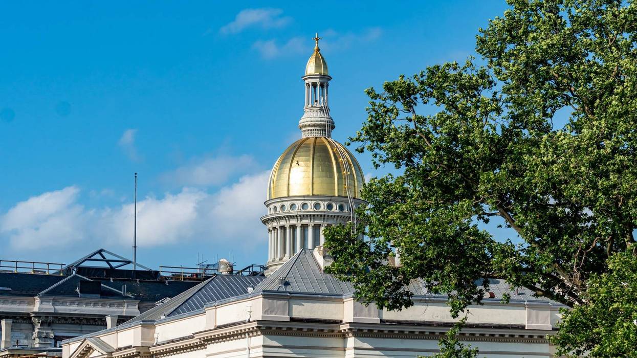 The New Jersey State Capitol.
