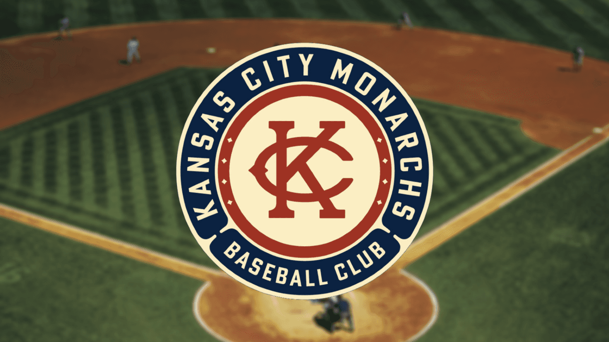 The new logo of the T-Bones baseball club, now named the Kansas City Monarchs