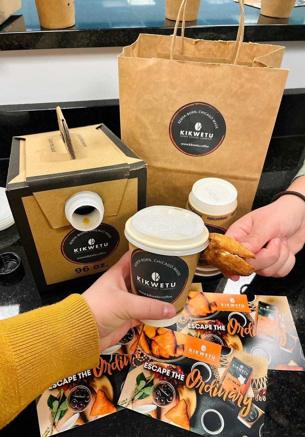 The next step for Kikwetu Kenya Coffee Company, in 2026, is to expand catering services for events and offices.