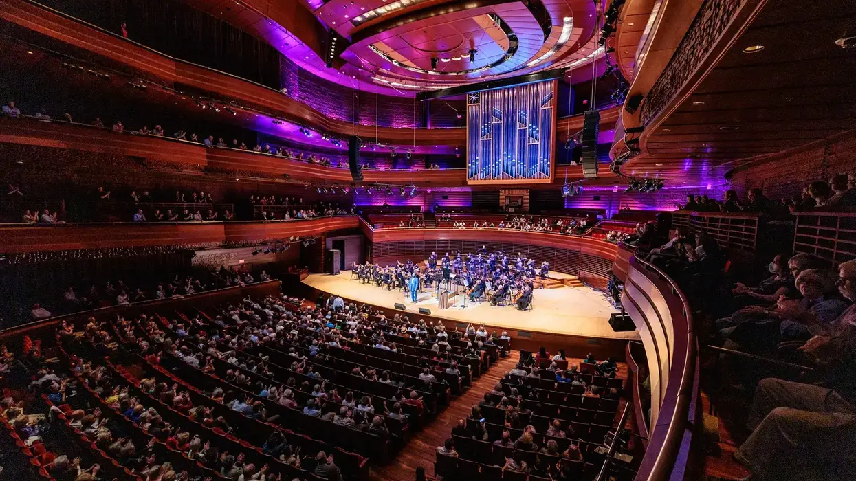 The No Name Pops and audience at the Kimmel Center