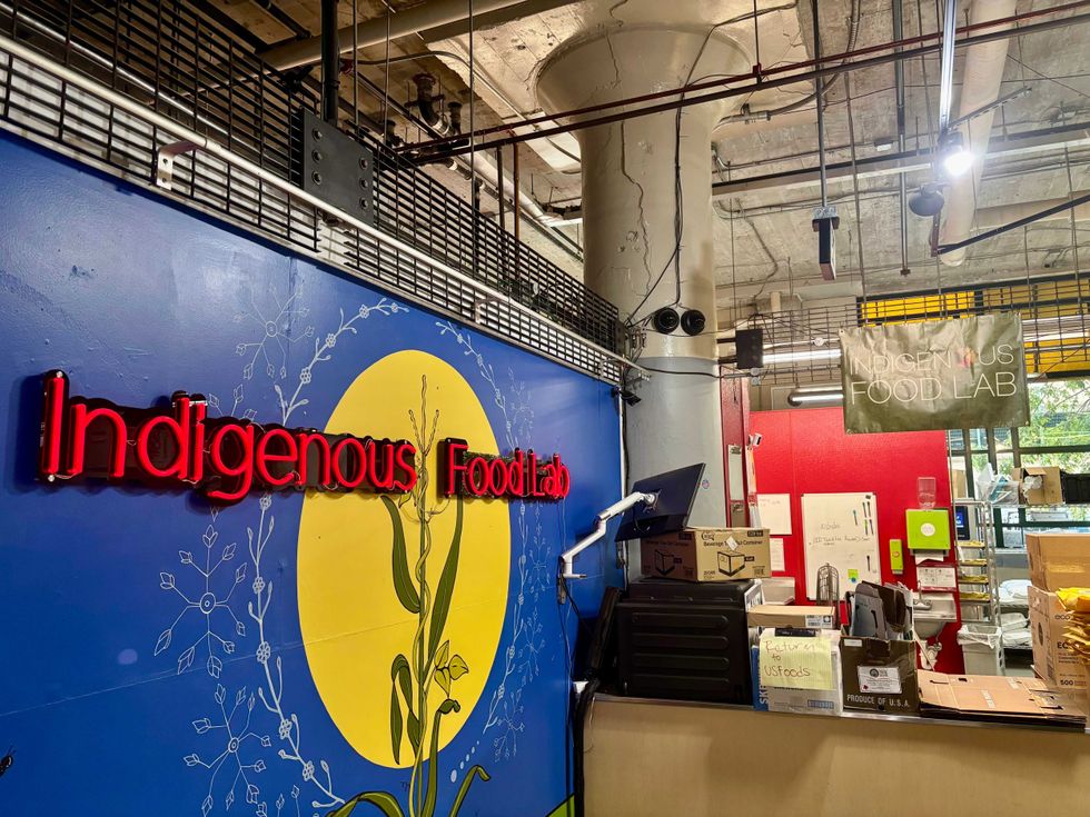 The North American Traditional Indigenous Food Systems food lab inside south Minneapolis