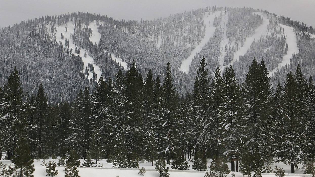 The Northstar ski area is seen near Truckee on Dec. 30, 2021.