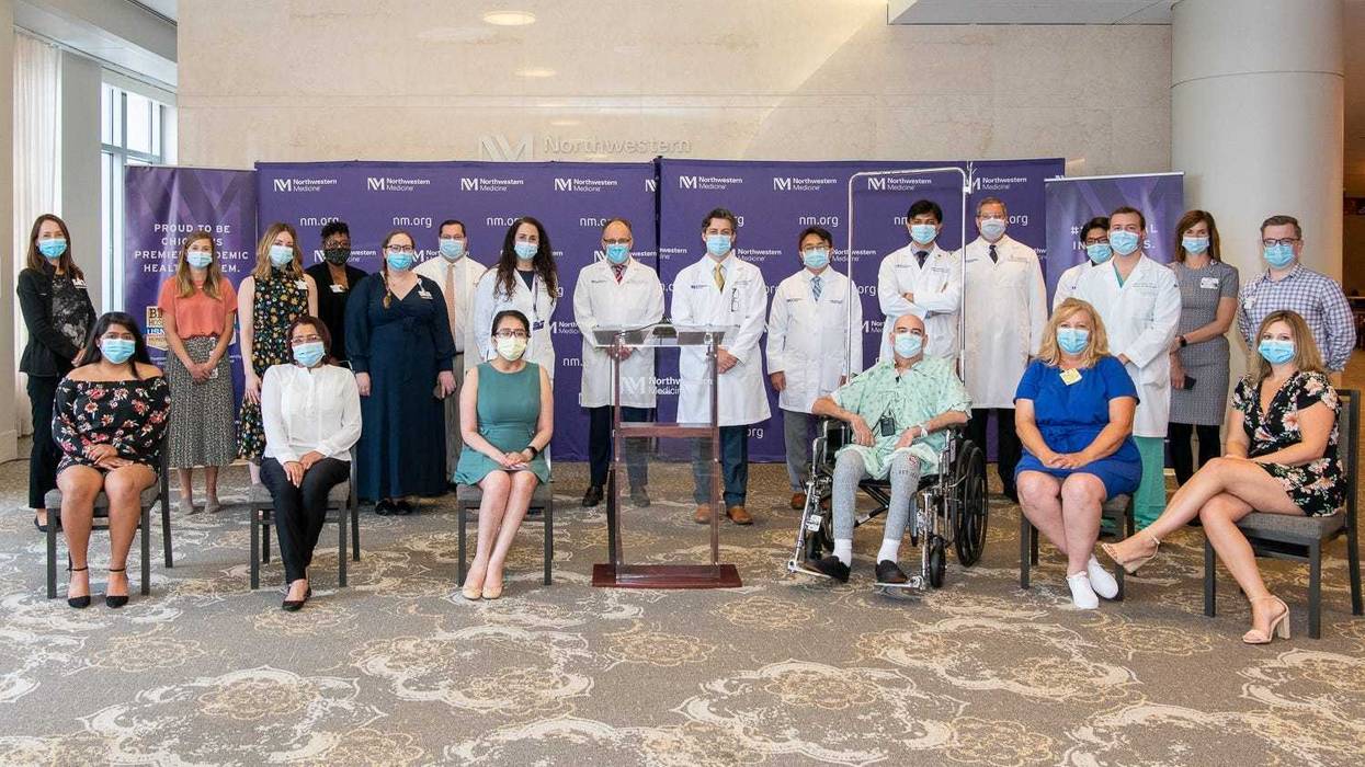 The Northwestern Medicine Lung Transplant Program proudly introduced Thursday the first known patients in the United States who received double-lung transplants due to COVID-19.