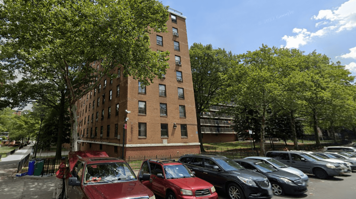 The NYCHA Stapleton Houses, where police found Jamel Carmona mortally wounded on Wednesday.